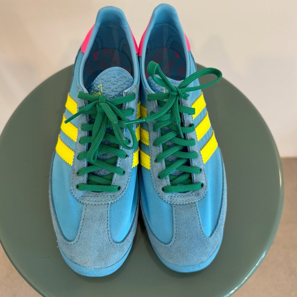 2025 Adidas Women's SL72 OG 'Sky Rush Solar Yellow Satin' - Size 7 - Picture 7 of 9